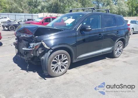 2017 Mitsubishi Outlander Se из США, поврежденный, VIN JA4AZ3A3XHZ070496